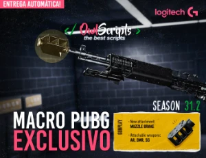 MACRO - PUBG STEAM - (VITALICIO) MOUSES LOGITECH