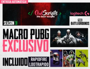 MACRO - PUBG STEAM - (VITALICIO) MOUSES LOGITECH