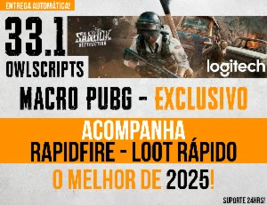 MACRO - PUBG STEAM - (VITALICIO) MOUSES LOGITECH