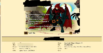 Conta AQW LvL 100 12 anos - Adventure Quest World