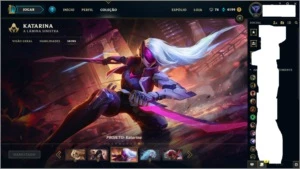 VENDO ACC UNRANKD SO 170,00 COM MUITAS SKINS - League of Legends LOL