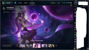 VENDO ACC UNRANKD SO 170,00 COM MUITAS SKINS - League of Legends LOL