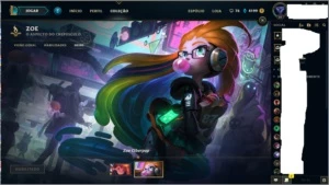VENDO ACC UNRANKD SO 170,00 COM MUITAS SKINS - League of Legends LOL
