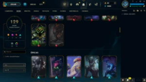 Conta LOL LVL 317 | 135 Campeões| 129 Skins |GOLD 4| 2016 - League of Legends
