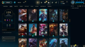 Conta LOL LVL 317 | 135 Campeões| 129 Skins |GOLD 4| 2016 - League of Legends