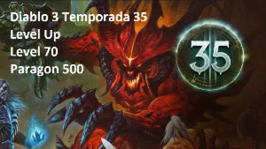 Diablo 3 Level up Temporada 35 - Paragon 500- PS4 / PS5