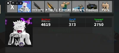 Conta com Korblox e várias skin feminina e masculino - Roblox