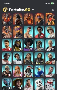 Conta de 914 skins e Salve o Mundo Fundador - Fortnite