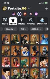 Conta de 914 skins e Salve o Mundo Fundador - Fortnite