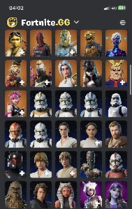 Conta de 914 skins e Salve o Mundo Fundador - Fortnite