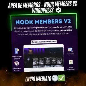 Script para Área de Membros – Nook Members V2 WordPress 2024 - Outros