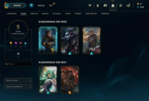 Conta Diamond 2 com Udyr guardião - League of Legends LOL