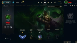 Conta Diamond 2 com Udyr guardião - League of Legends LOL