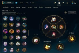league of legends, diamante 3, 95 skins, nivel 360 LOL