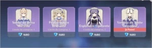 Conta com Itto, Xiao e outros 5* - Genshin Impact