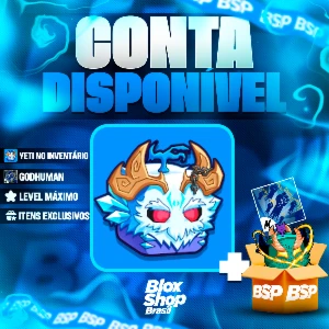 BLOX FRUITS > ☃️YETI NO INV + 👊GODHUMAN + LEVEL MÁXIMO - Roblox