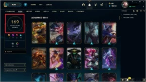 CONTA LOL, LVL 202, 170 SKINS, RANK PLATINA! - League of Legends