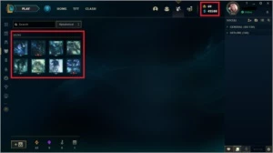 CONTA LOL, LVL 202, 170 SKINS, RANK PLATINA! - League of Legends