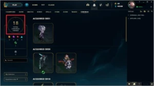CONTA LOL, LVL 202, 170 SKINS, RANK PLATINA! - League of Legends