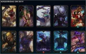 Conta diamante league of legends 132 skins LOL