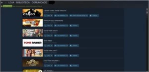 Conta Steam avaliada em 3mil reais
