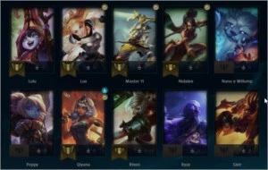 LOL - Conta LVL 84 Platina II (servidor brasileiro). - League of Legends: Wild Rift LOL WR
