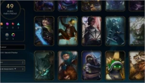 Conta de league of legends - 131 campeões 49 skins raras LOL