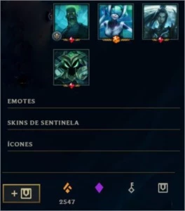 Conta LOL Platina 50 campeões + 14.000 de EA + SKINs - League of Legends