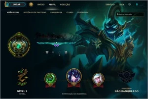 Conta LOL Platina 50 campeões + 14.000 de EA + SKINs - League of Legends