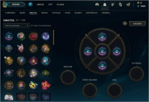 Conta lol mestre 80% win rate - League of Legends
