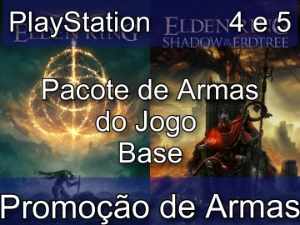 Elden Ring - Pacote de Armas sem Upar Jogo Base - Ps4/Ps5