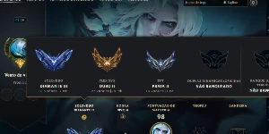 conta league of legends diamante 3 baratissima leia anuncio LOL