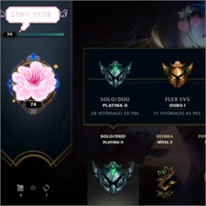 conta 74 platsoloq - League of Legends LOL