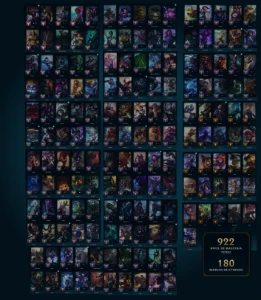 League of Legends Collector's account (lvl 687) LOL