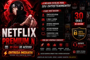 Netflix Premium | Conta Exclusiva 30 Dias - Assinaturas e Premium