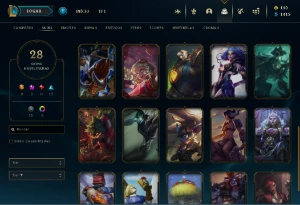 Conta lol esmeralda 4 - League of Legends