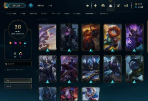 Conta lol esmeralda 4 - League of Legends