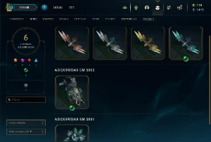 Conta lol esmeralda 4 - League of Legends