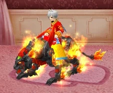 Montaria de combate tigre das sombras - Grand Fantasia GF