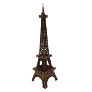 Torre Eiffel 3D 50cm MDF cru Decoração Enfeite Quebra cabeça - Artesanato e Personalizados