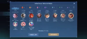 Conta Mobile Legends 42 Heróis + Honra Mítica + 35 Skins