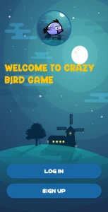 Crazy Bird Game Ganhe dinheiro com o painel de administração