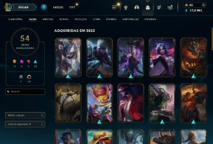 Conta League Of Legends Lvl 240 Main Yone-Yasuo Criada Em 20 LOL