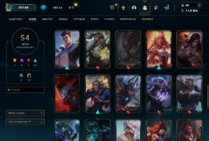 Conta League Of Legends Lvl 240 Main Yone-Yasuo Criada Em 20 LOL