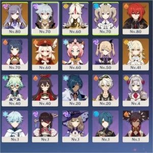 DILUC + BENNETT C1 + KLEE - Genshin Impact