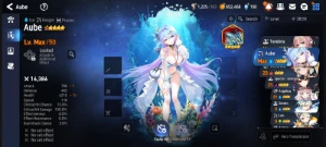 Vendo conta de epic sevem com personagem aube