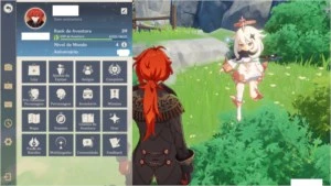 Conta Genshin Impact Diluc + constelação