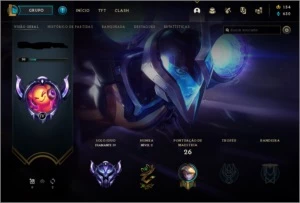 Conta league of legends D4 60% de wn LOL