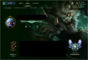 Conta Mestre s7 - D1 s8 - League of Legends LOL