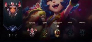 Conta Grão-Mestre S10! - League of Legends LOL